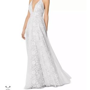 Aidan by Aidan Mattox
Embroidered Mesh Gown